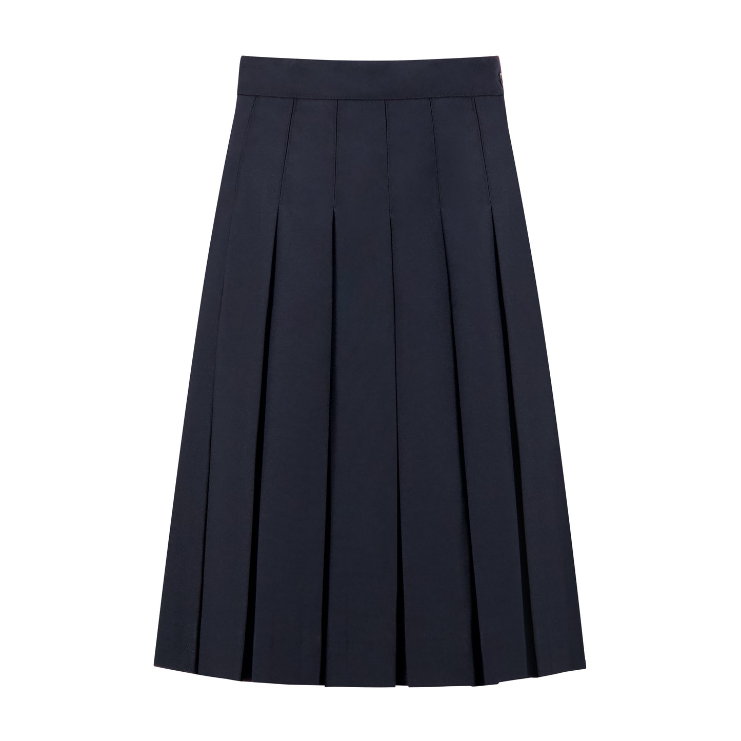 Kids - Box Pleat Skirt - Twill - BF Navy
