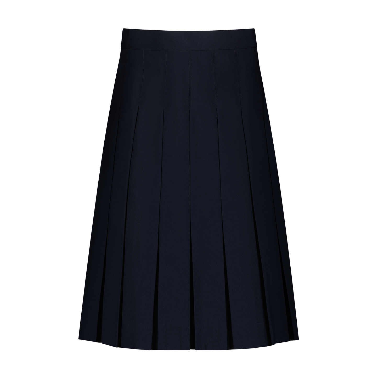 Kids - Box Pleat Skirt - Dark Navy