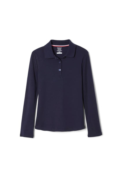French Toast - Polo Shirt - Dark Navy - Picot Collar