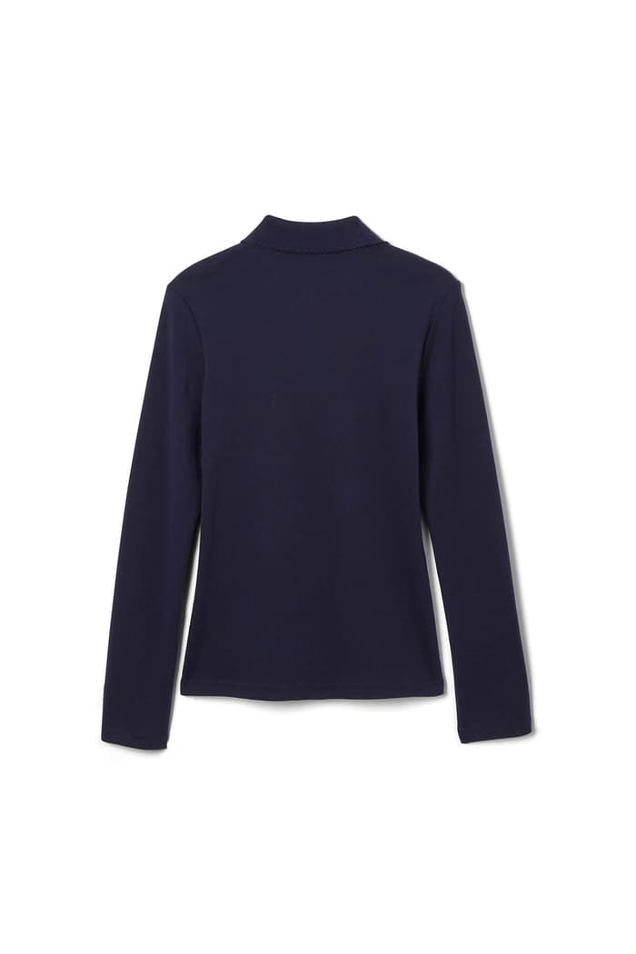 French Toast - Polo Shirt - Dark Navy - Picot Collar