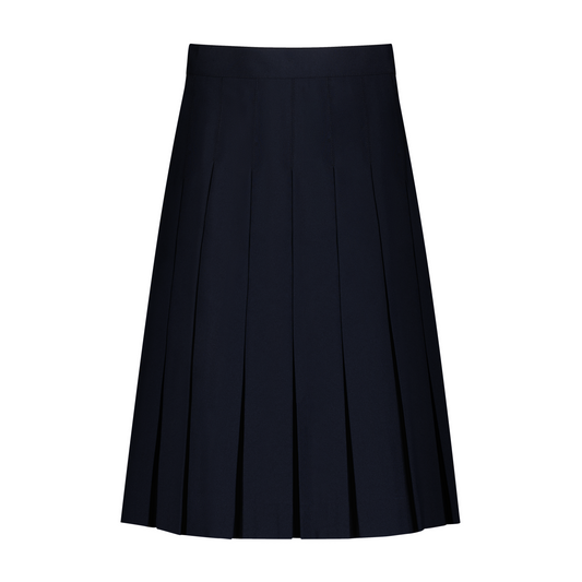 Kids - Box Pleat Skirt - Dark Navy