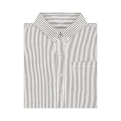 Shirt - Grey Stripe Oxford