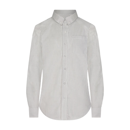 Shirt - Grey Stripe Oxford