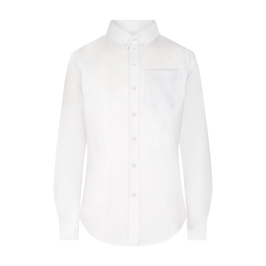 Shirt - White Oxford - Button Down