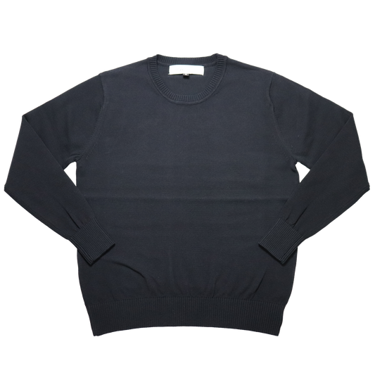 Crew Neck Sweater - Navy