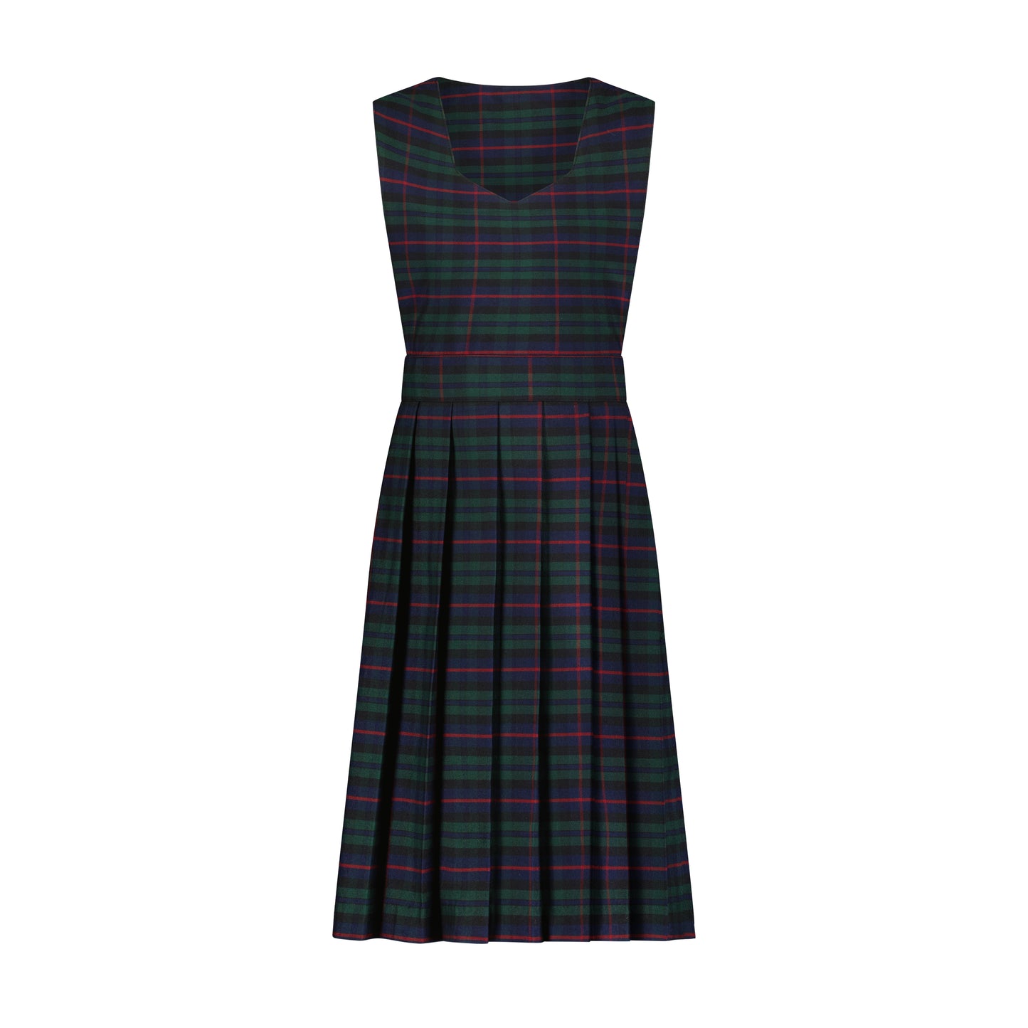 Kids - E5 Knife Pleat Jumper - Plaid #1070