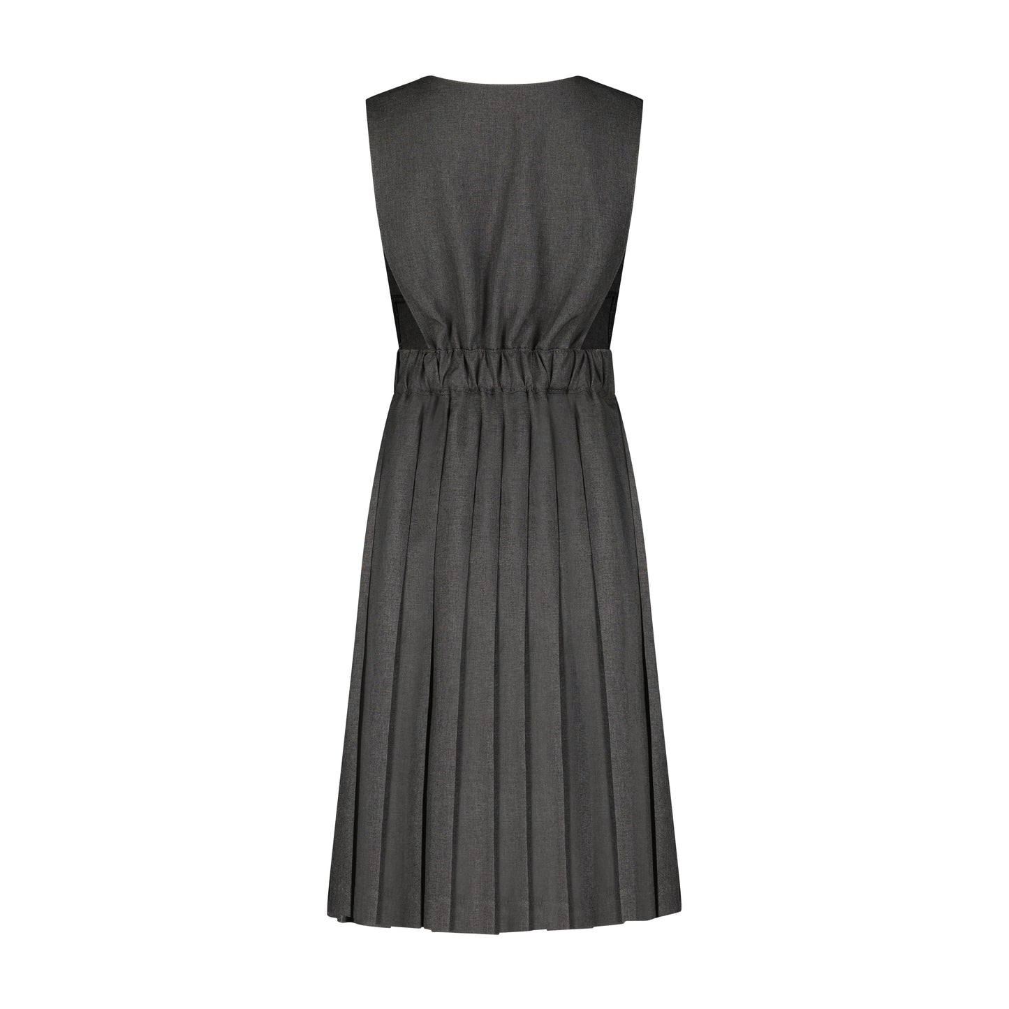 Kids - E5 Knife Pleat Jumper - Dark Grey