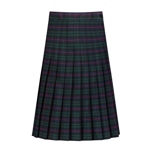 Kids - Knife Pleat Skirt - Plaid #1070